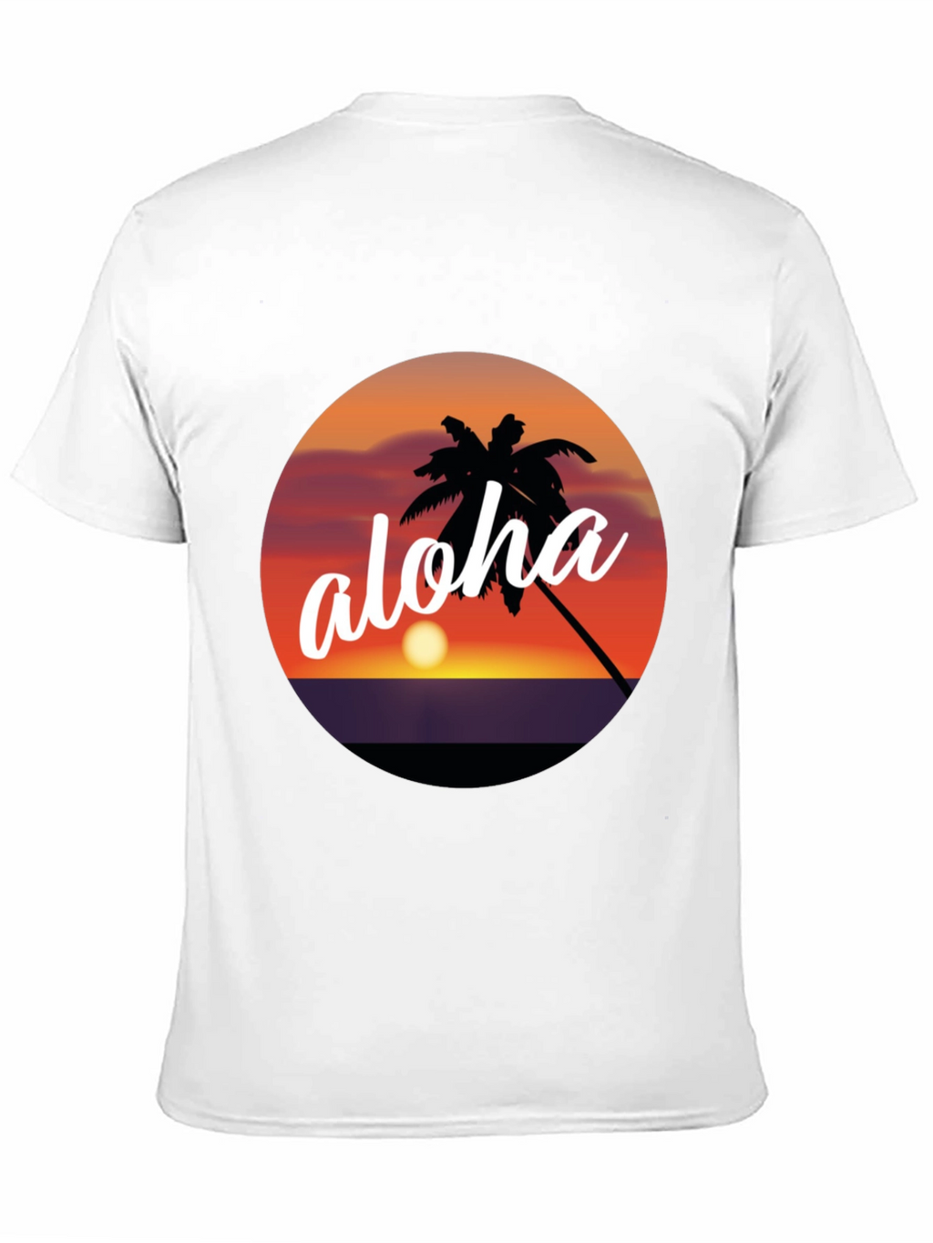 Aloha Sunset Graphic Tee - Tropical Vibes