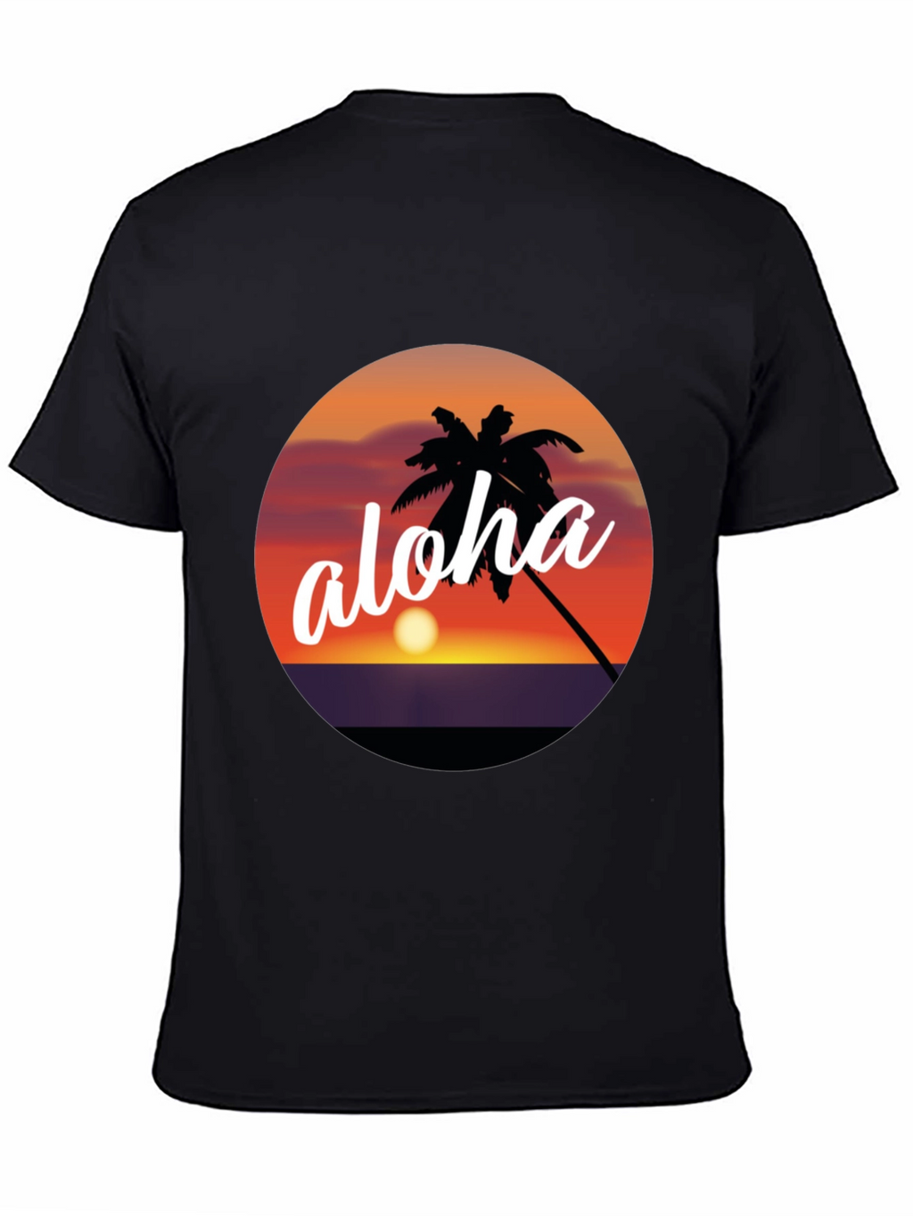 Aloha Sunset Graphic Tee - Tropical Vibes