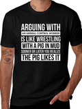 Animal Control Worker Pig T-Shirt