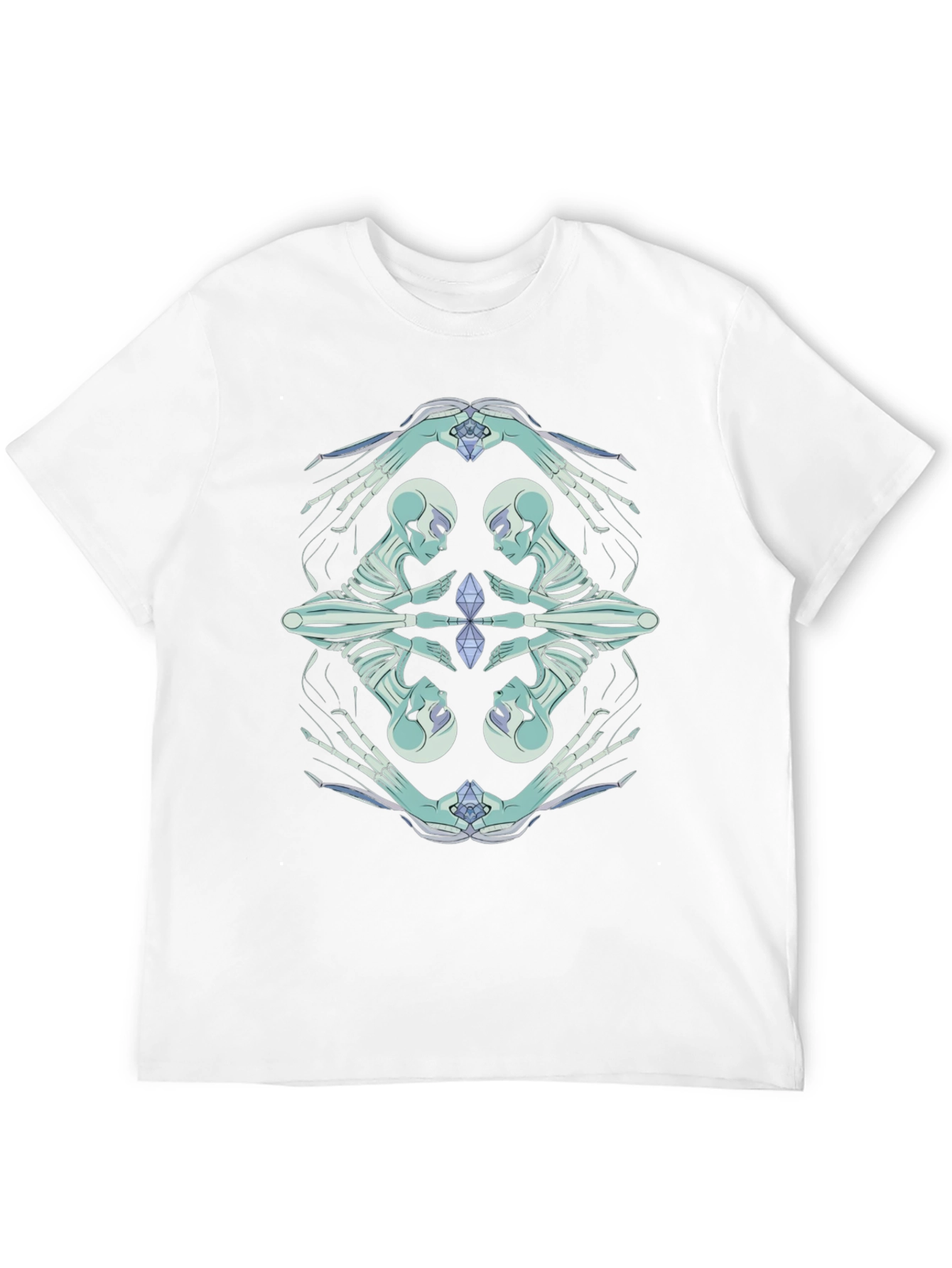 Mystic Skeleton Graphic Tee - Modern Comfort