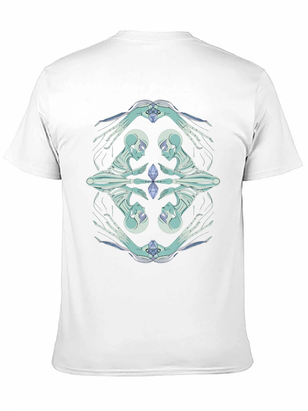 Mystic Skeleton Graphic Tee - Modern Comfort
