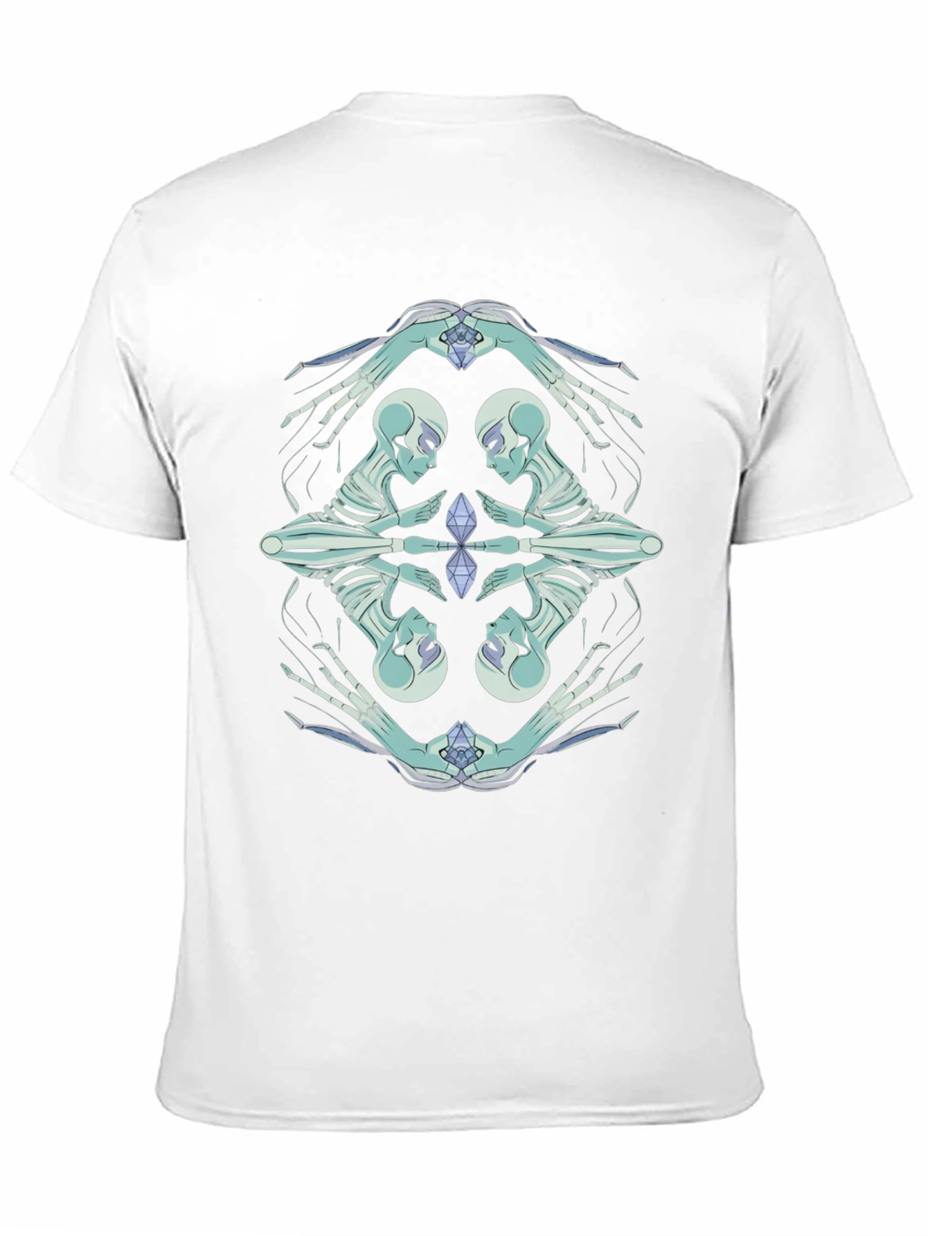 Mystic Skeleton Graphic Tee - Modern Comfort