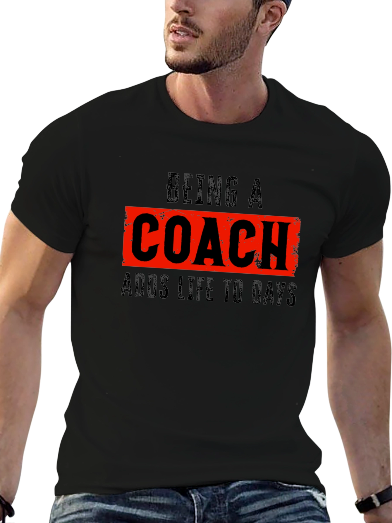 Being A Coach Adds Life to Days T-Shirt