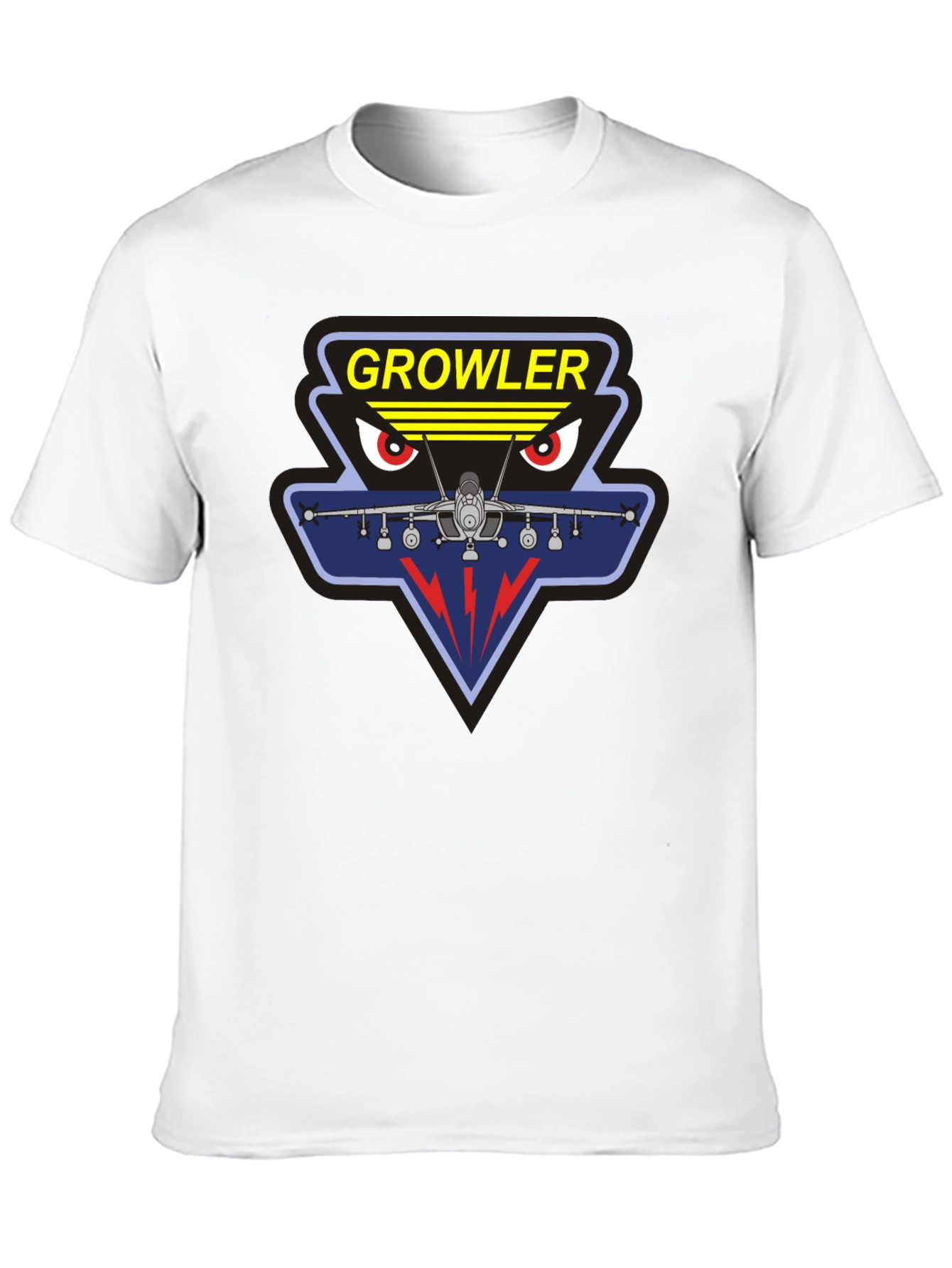 Growler Jet Graphic Black T-Shirt