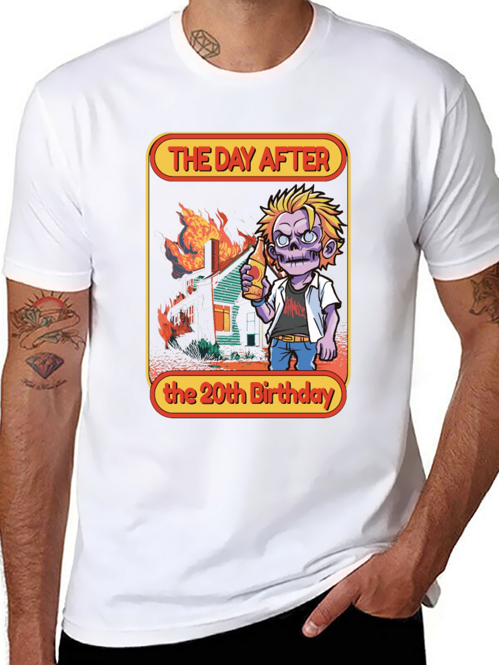 The Day After 20th Birthday Graphic Tee