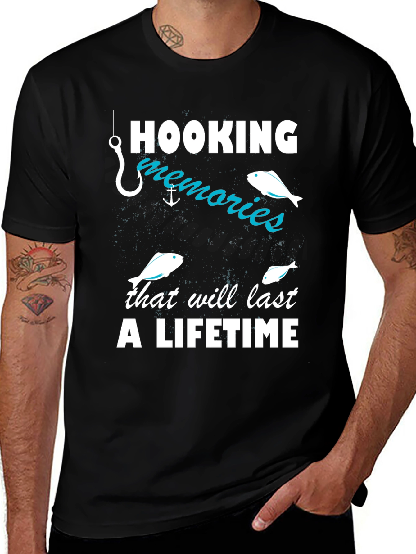 Hooking Memories Fishing T-Shirt