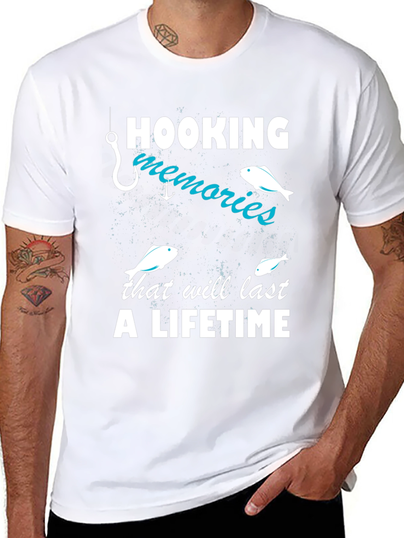 Hooking Memories Fishing T-Shirt