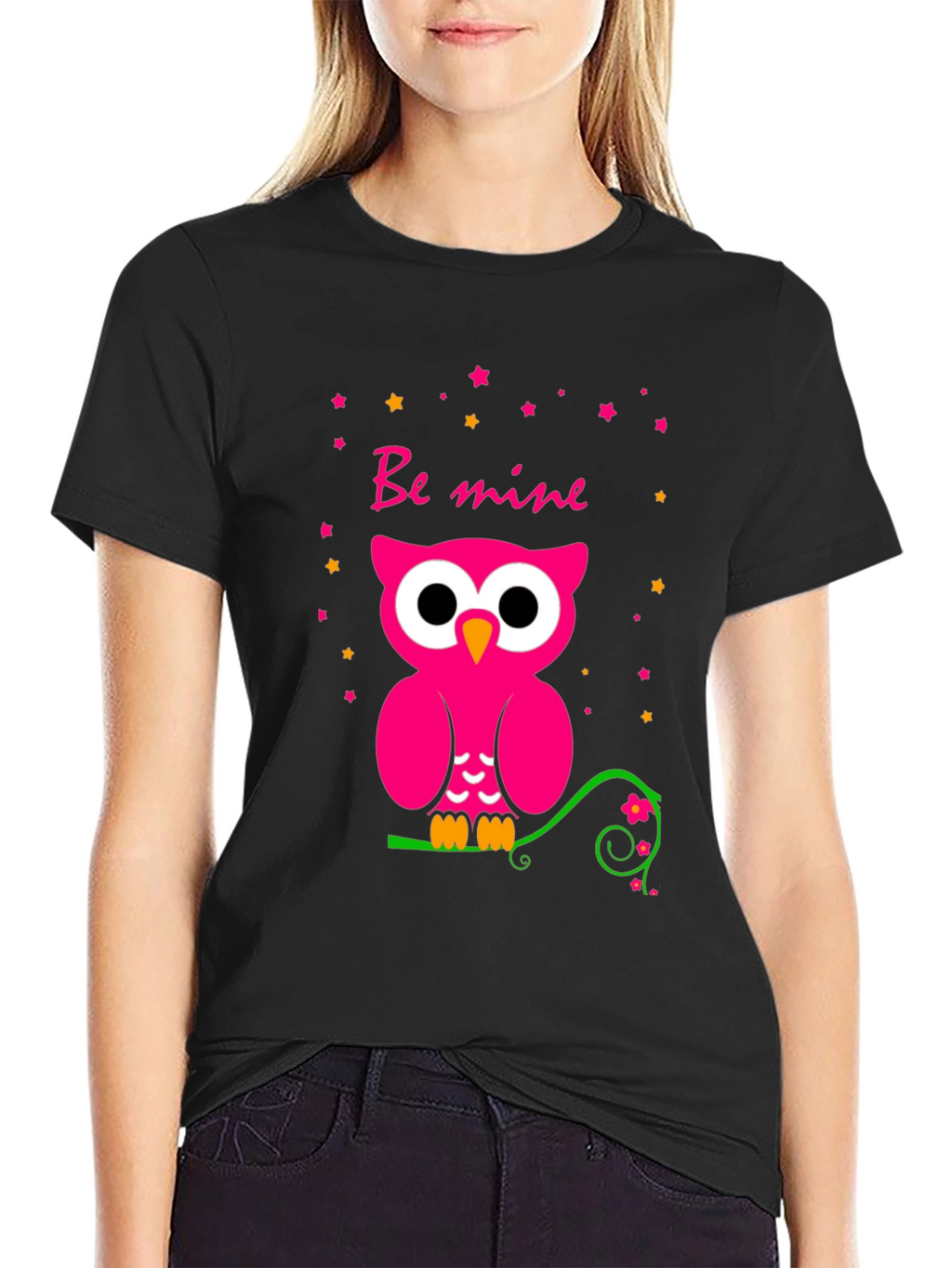 Cute Valentines Day Owl T-Shirt