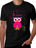 Cute Valentines Day Owl T-Shirt