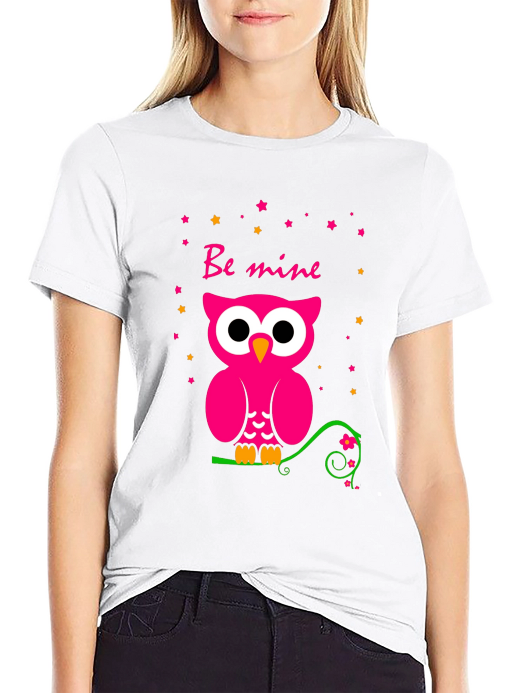 Cute Valentines Day Owl T-Shirt