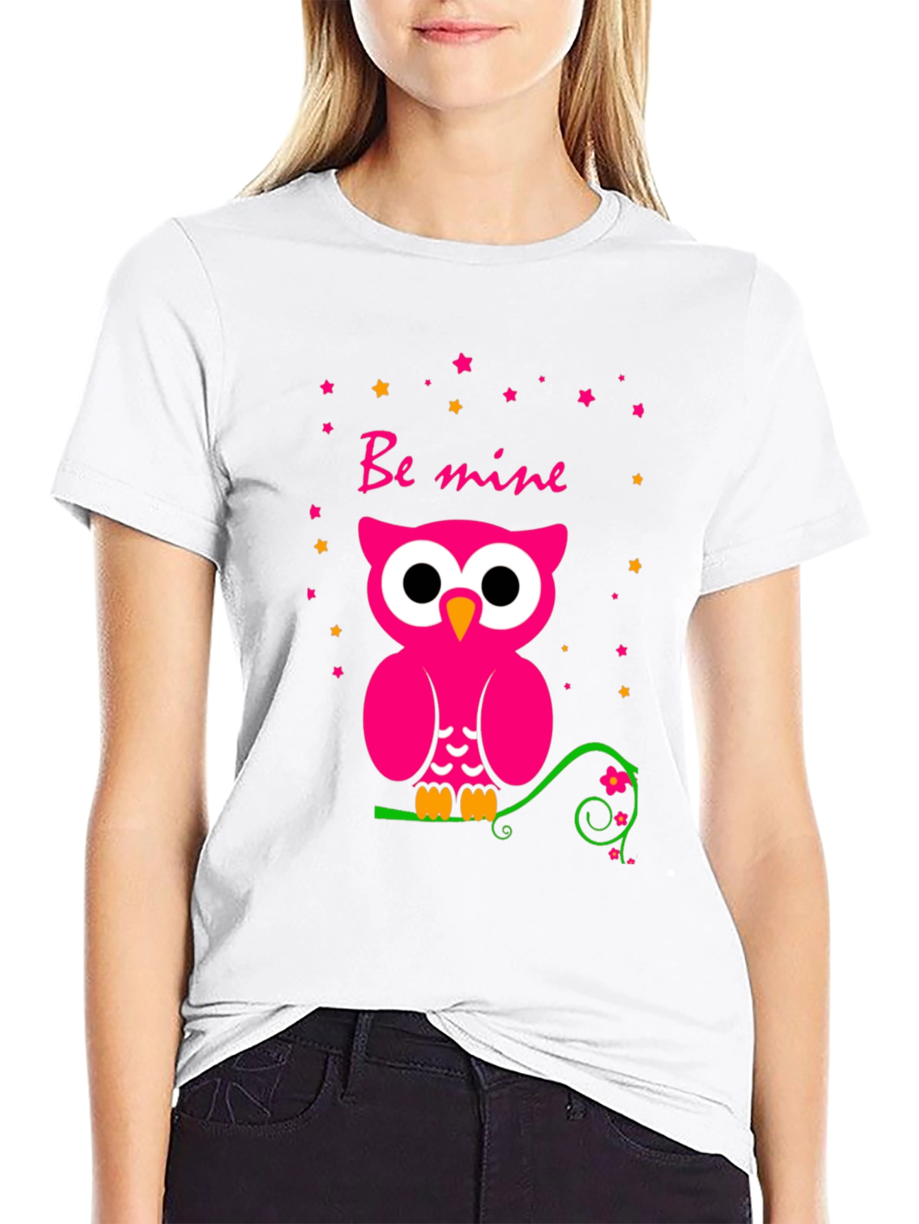 Cute Valentines Day Owl T-Shirt
