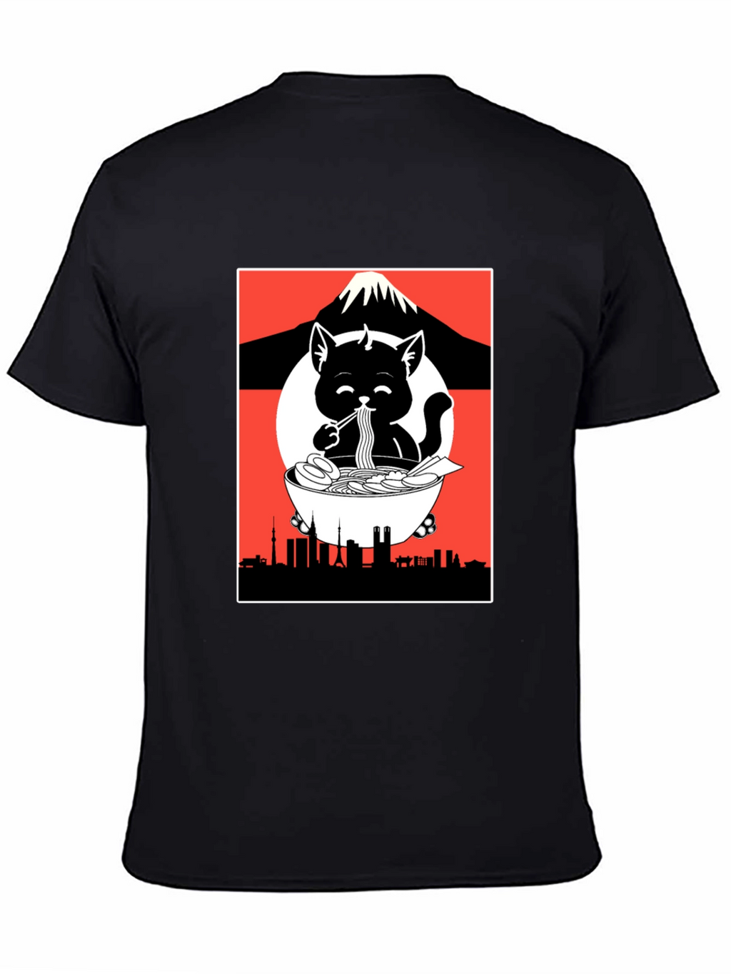 Ramen Cat Graphic Tee