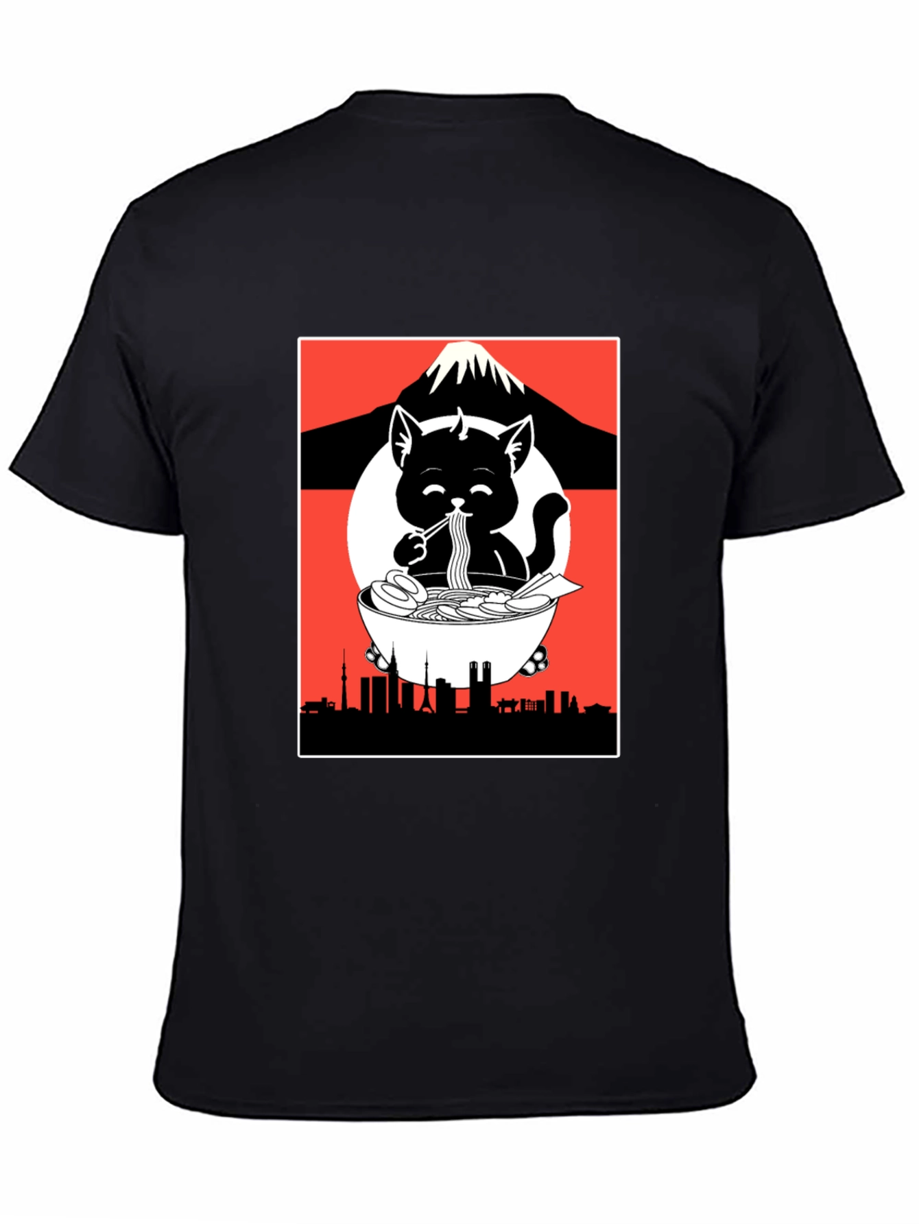Ramen Cat Graphic Tee