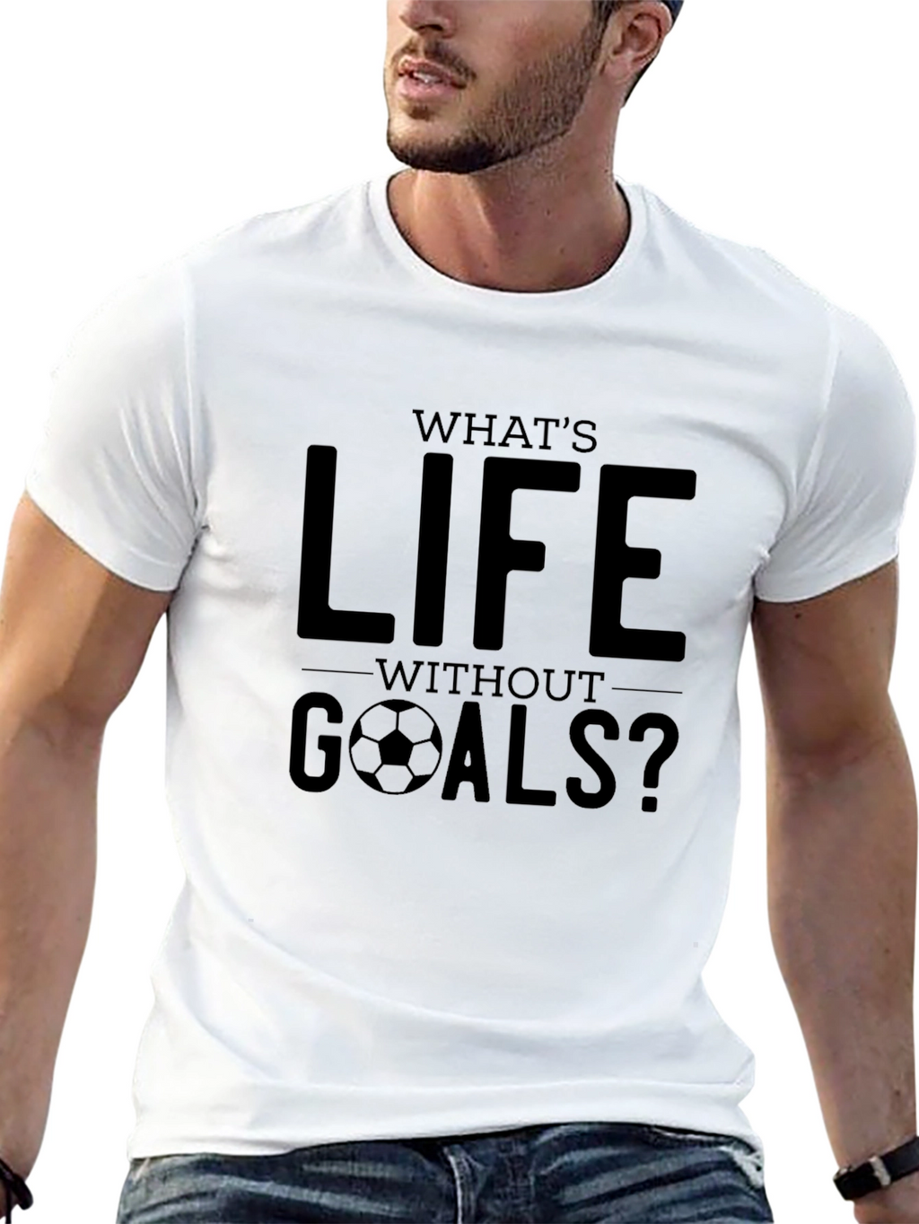 Whats Life Without Goals? Graphic Tee