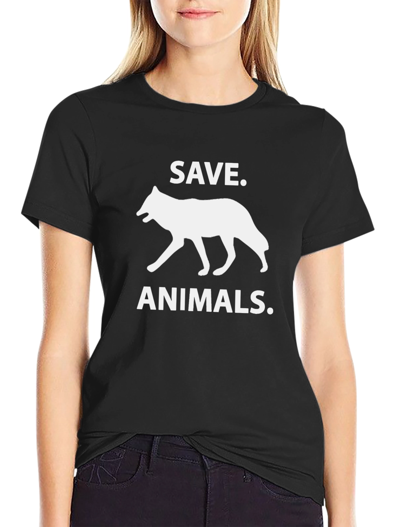 Save Animals Graphic T-Shirt