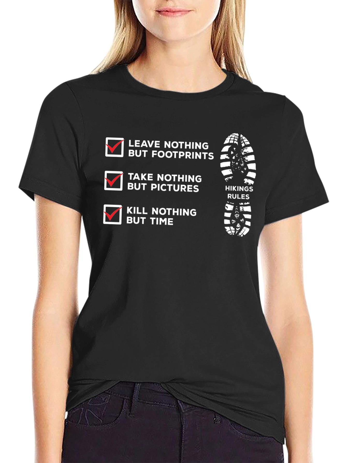 Hiking Rules Graphic Tee - Leave No Trace