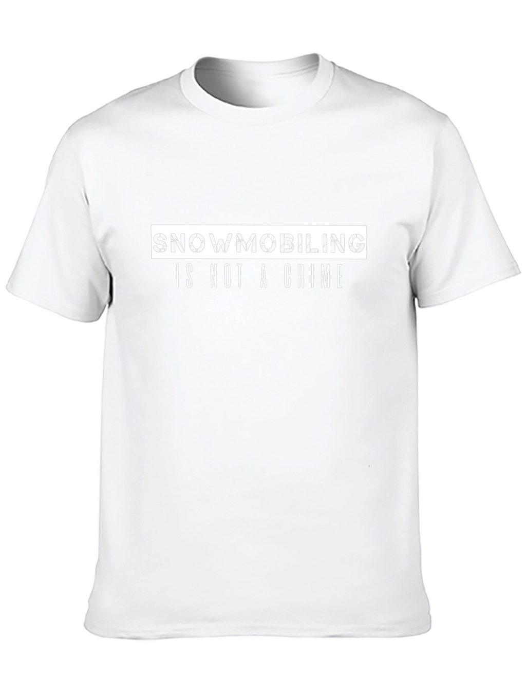 Snowmobiling is Not a Crime T-Shirt