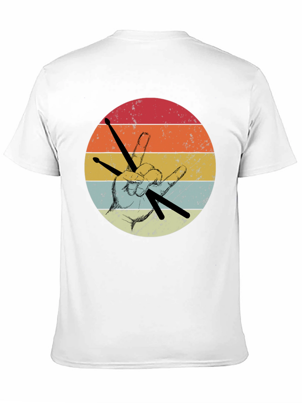 Retro Drummer T-Shirt