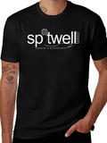 Sptwell Black Graphic Tee | Apparel & Promotions