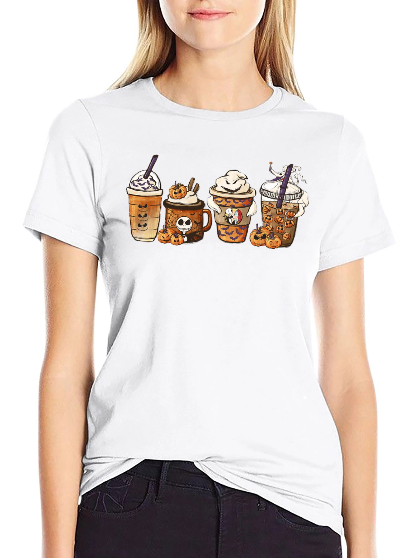 Halloween Pumpkin Latte T-Shirt