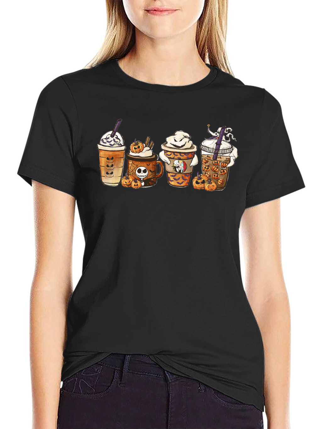 Halloween Pumpkin Latte T-Shirt