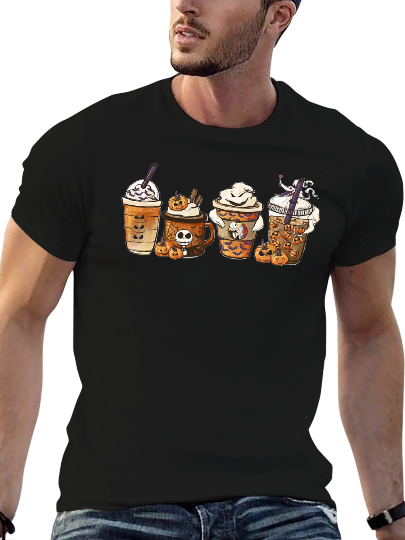 Halloween Pumpkin Latte T-Shirt