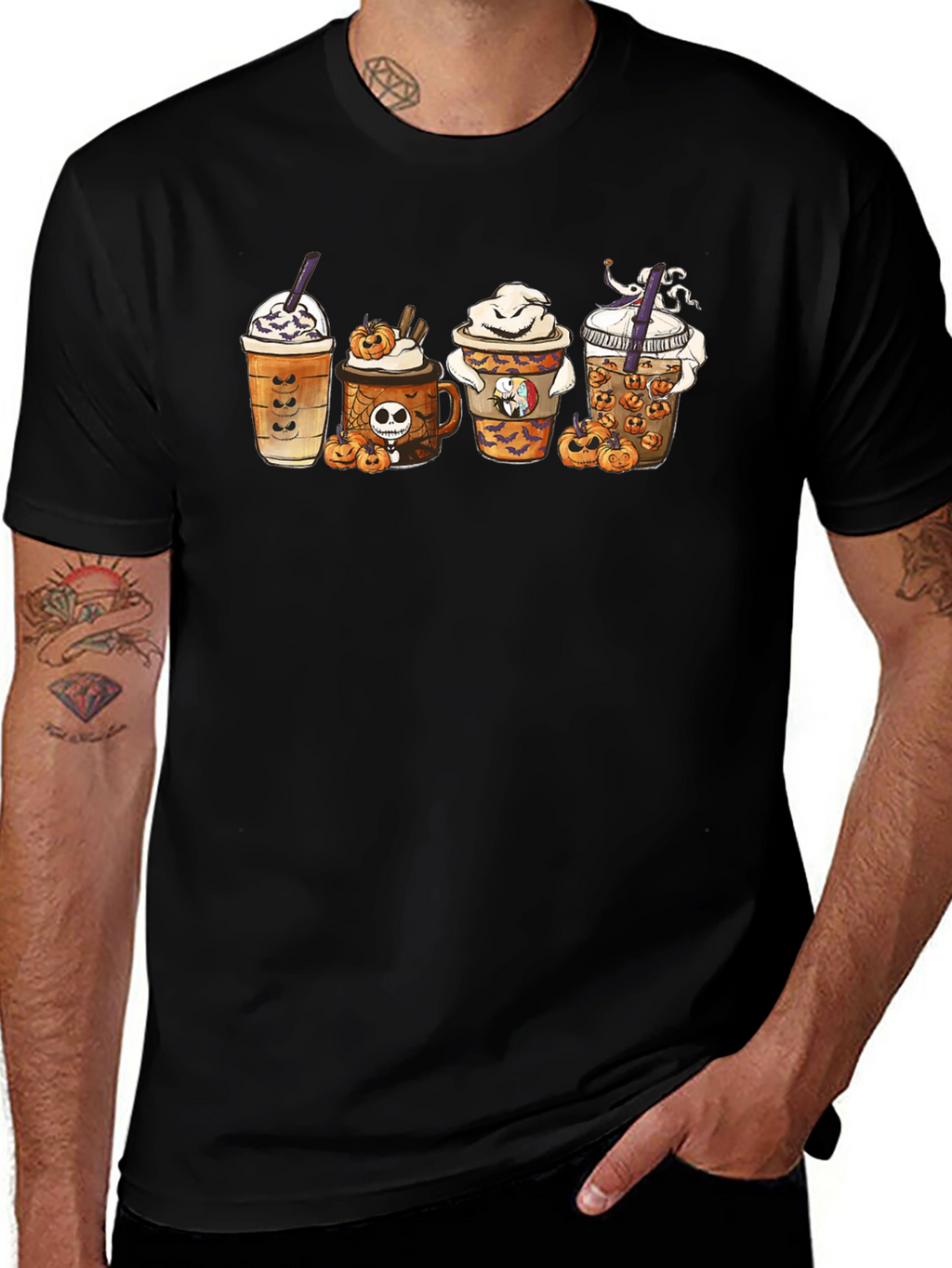 Halloween Pumpkin Latte T-Shirt