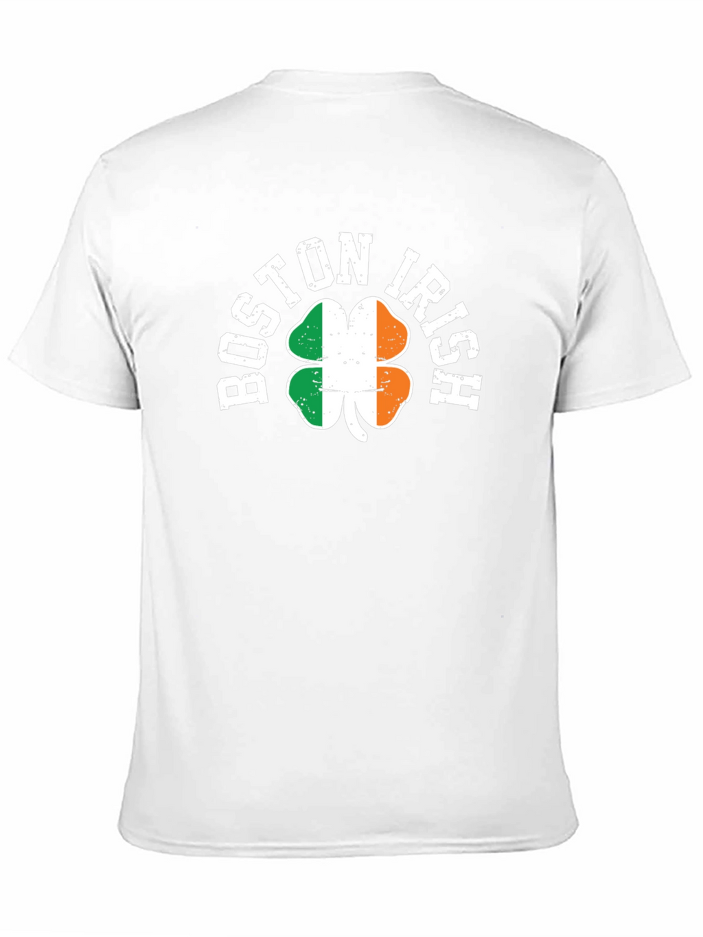 Boston Irish Shamrock Graphic T-Shirt