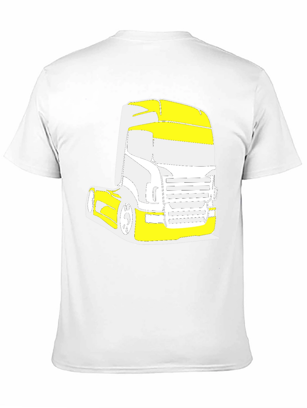 Truck Graphic Tee - Black Cotton Blend