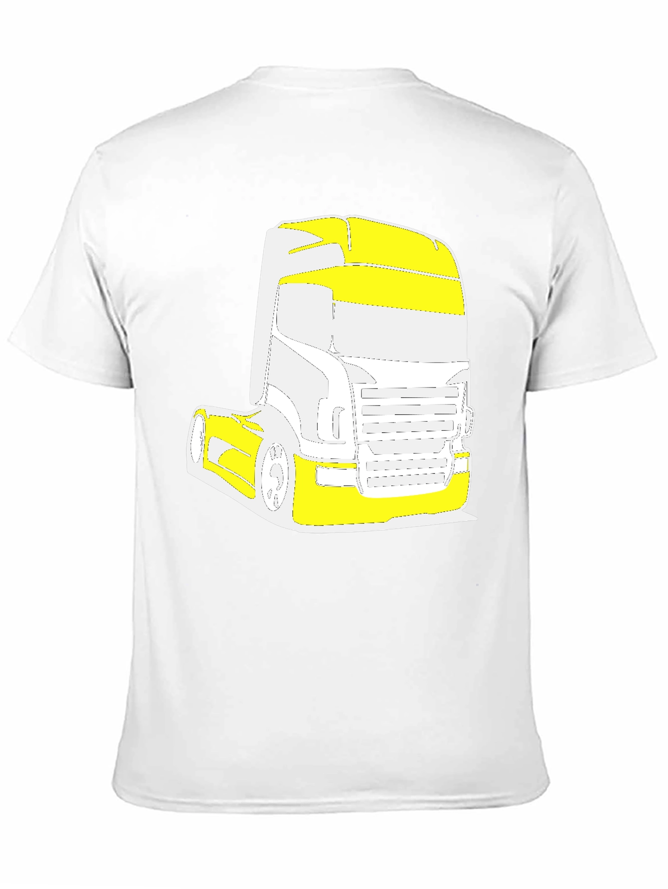 Truck Graphic Tee - Black Cotton Blend