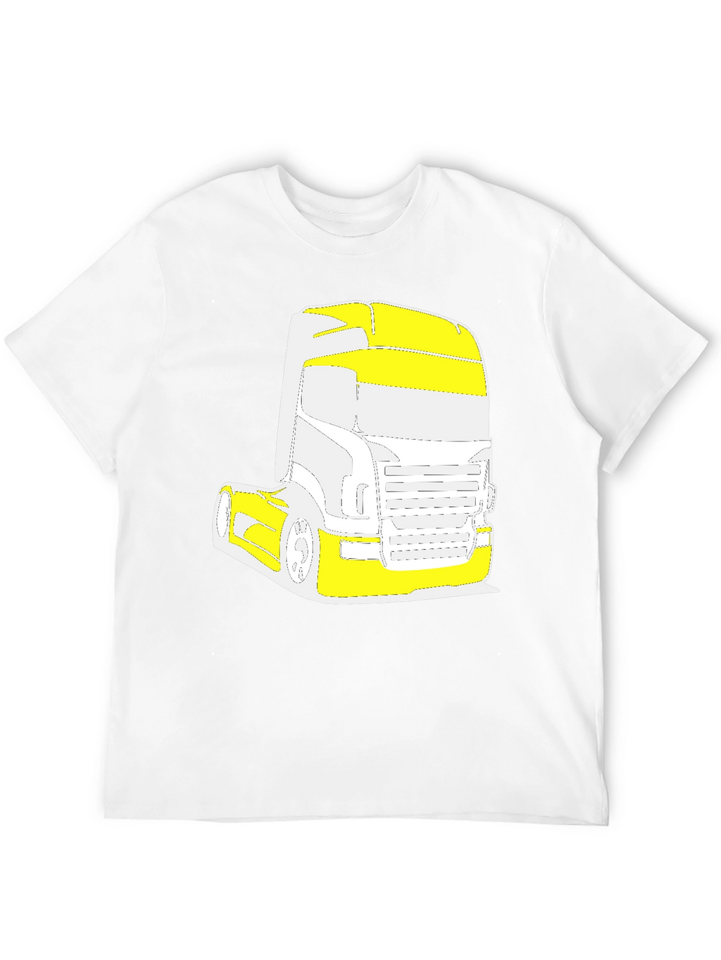 Truck Graphic Tee - Black Cotton Blend