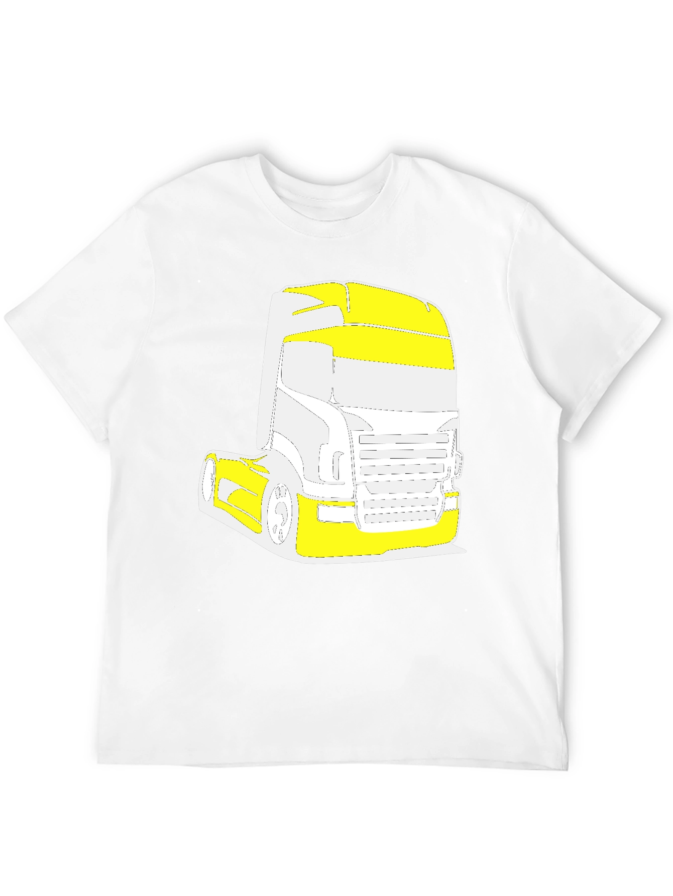 Truck Graphic Tee - Black Cotton Blend