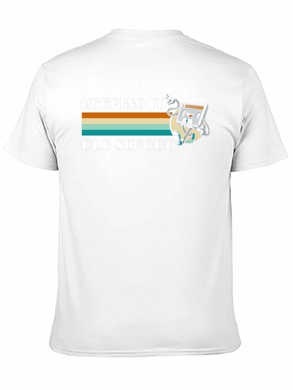 Retro Keeping It Old School Graphic T-Shirt