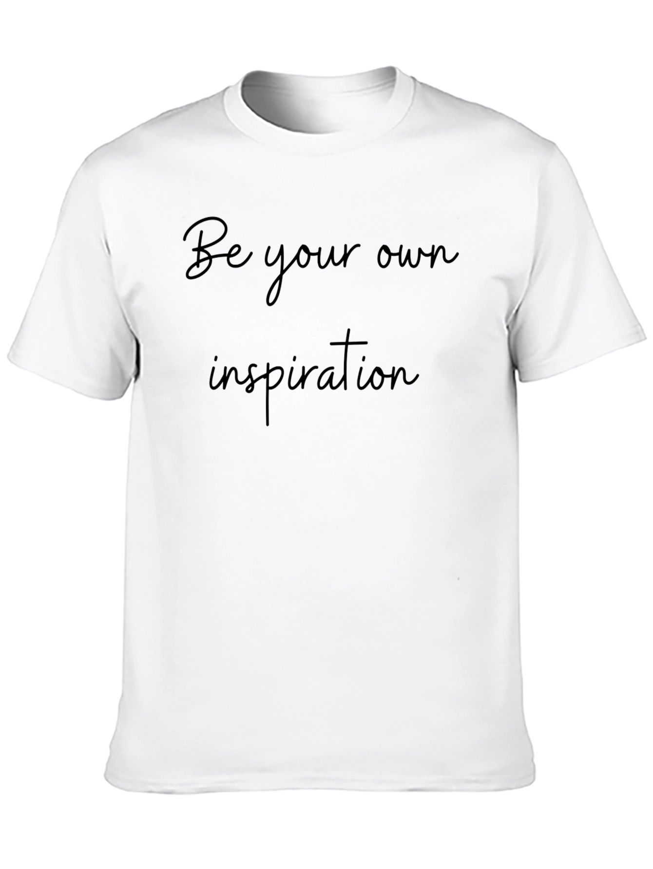 Be Your Own Inspiration Black Graphic Tee