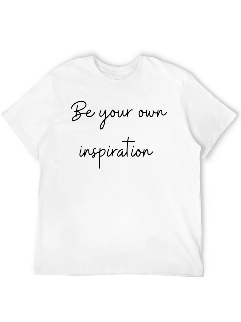 Be Your Own Inspiration Black Graphic Tee