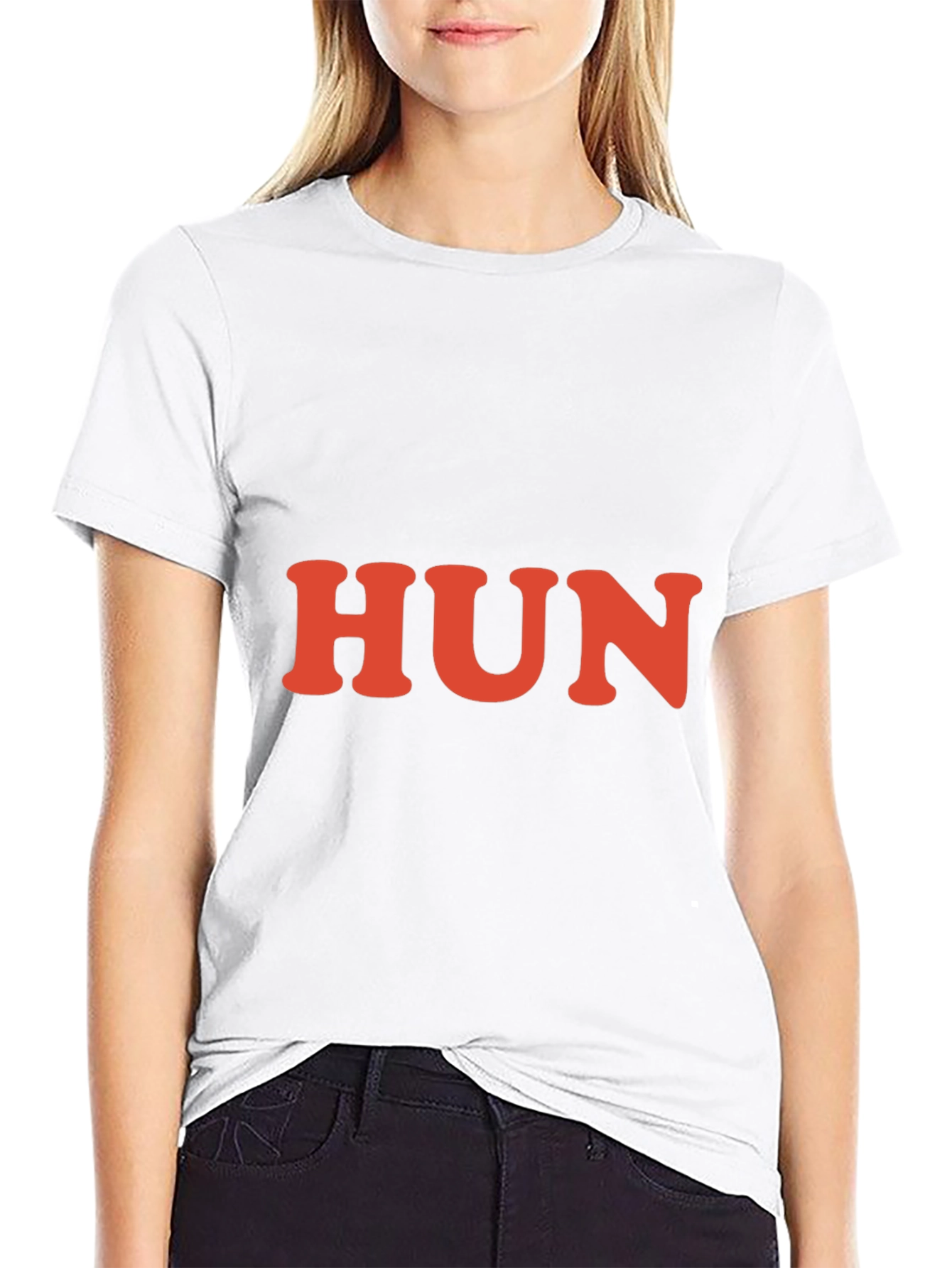 Hun Graphic Tee - Retro Style