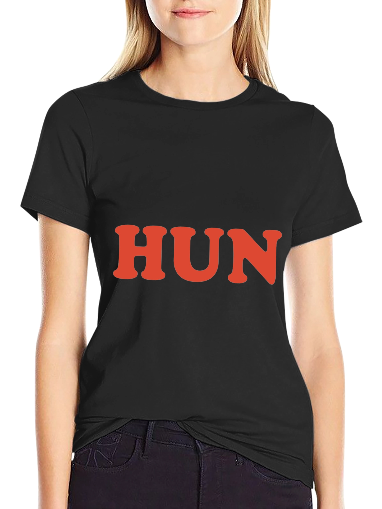 Hun Graphic Tee - Retro Style