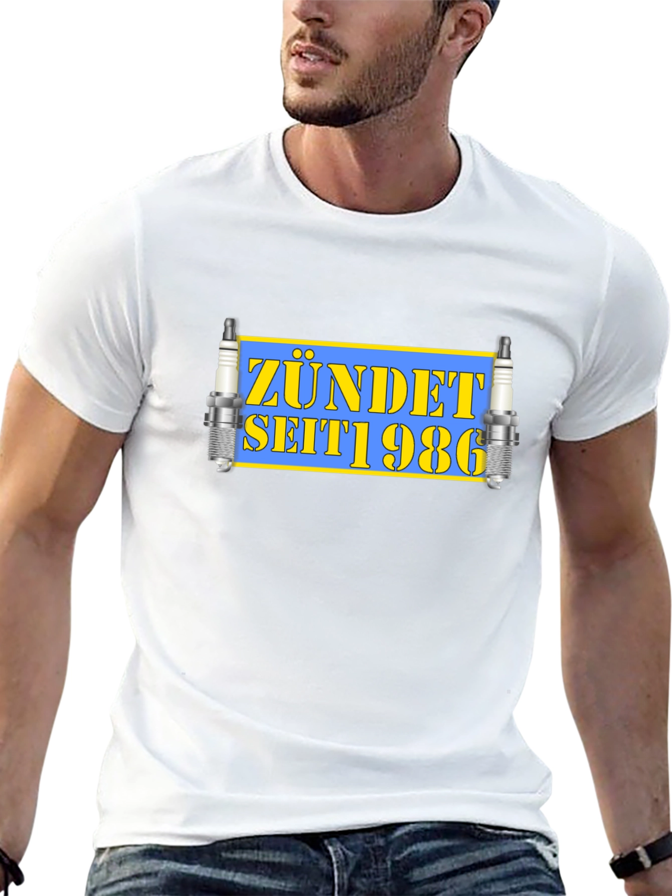 Zündet Seit 1986 Black Graphic Tee
