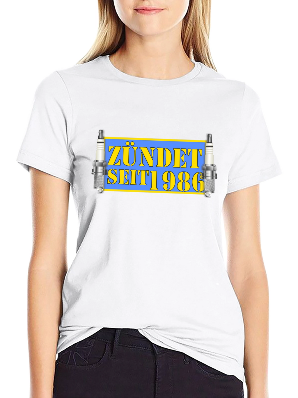 Zündet Seit 1986 Black Graphic Tee
