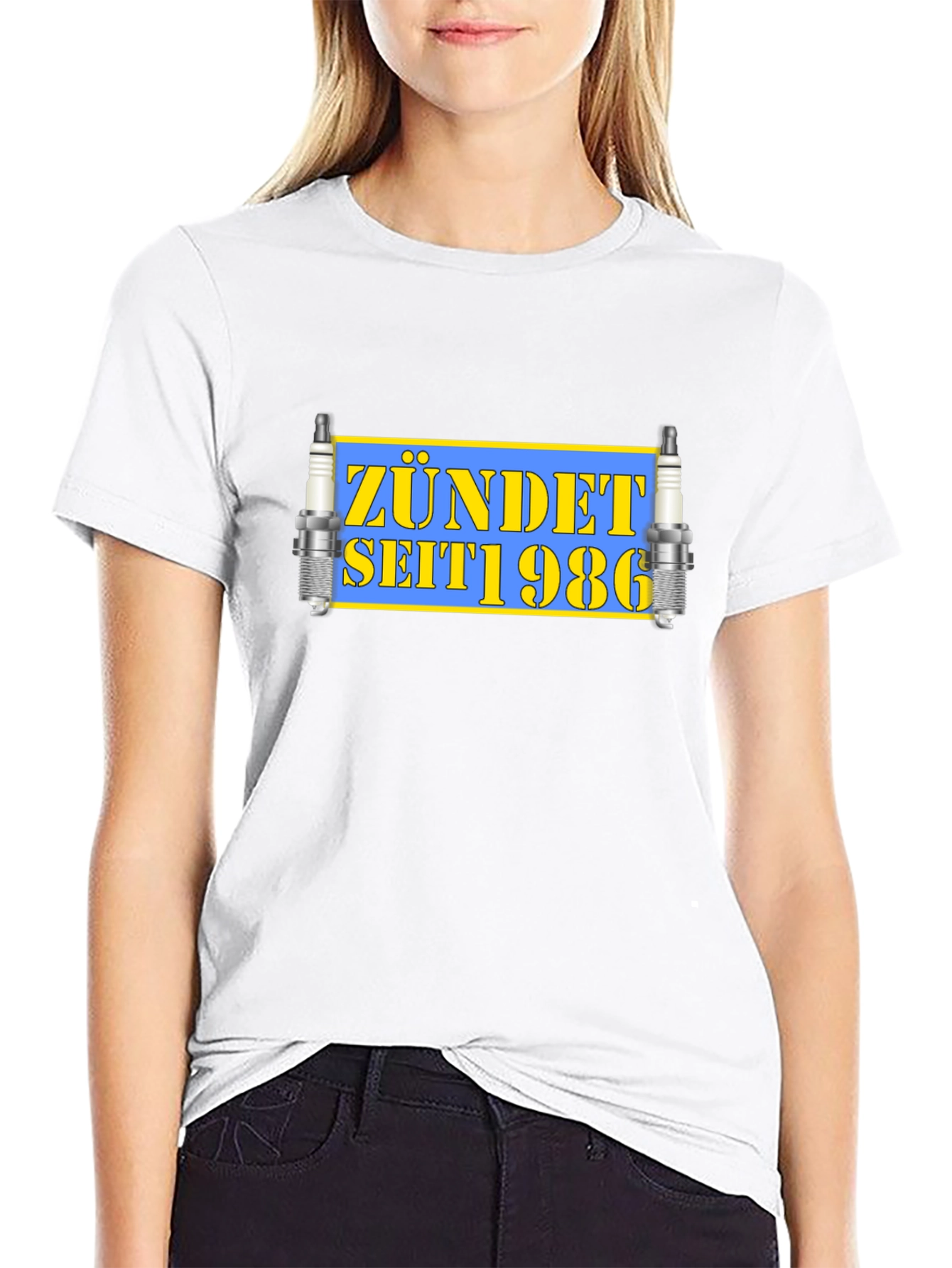 Zündet Seit 1986 Black Graphic Tee