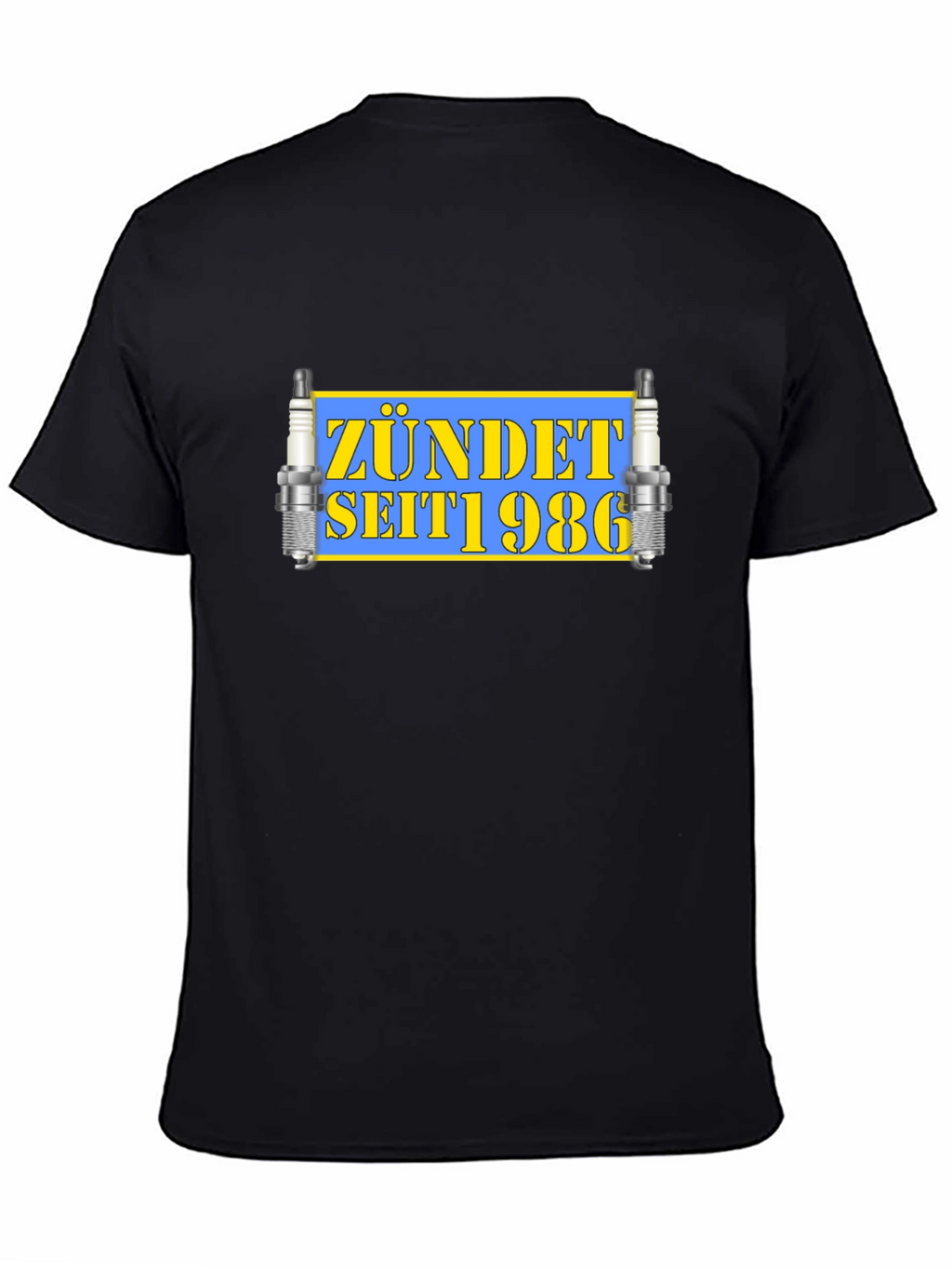 Zündet Seit 1986 Black Graphic Tee