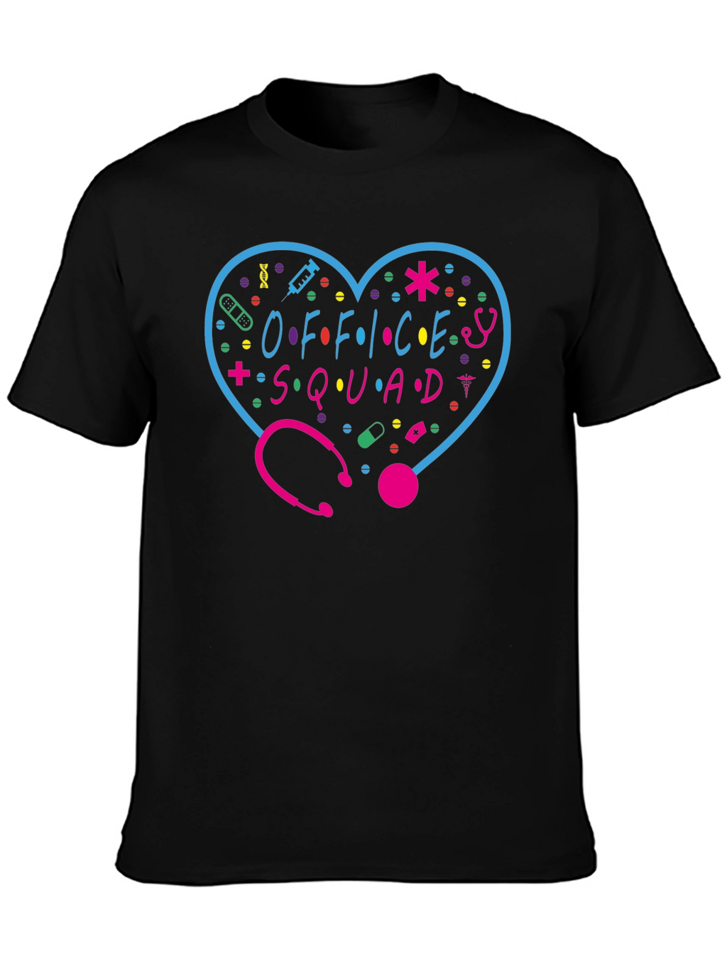 Office Squad T-Shirt - Medical Team Apparel