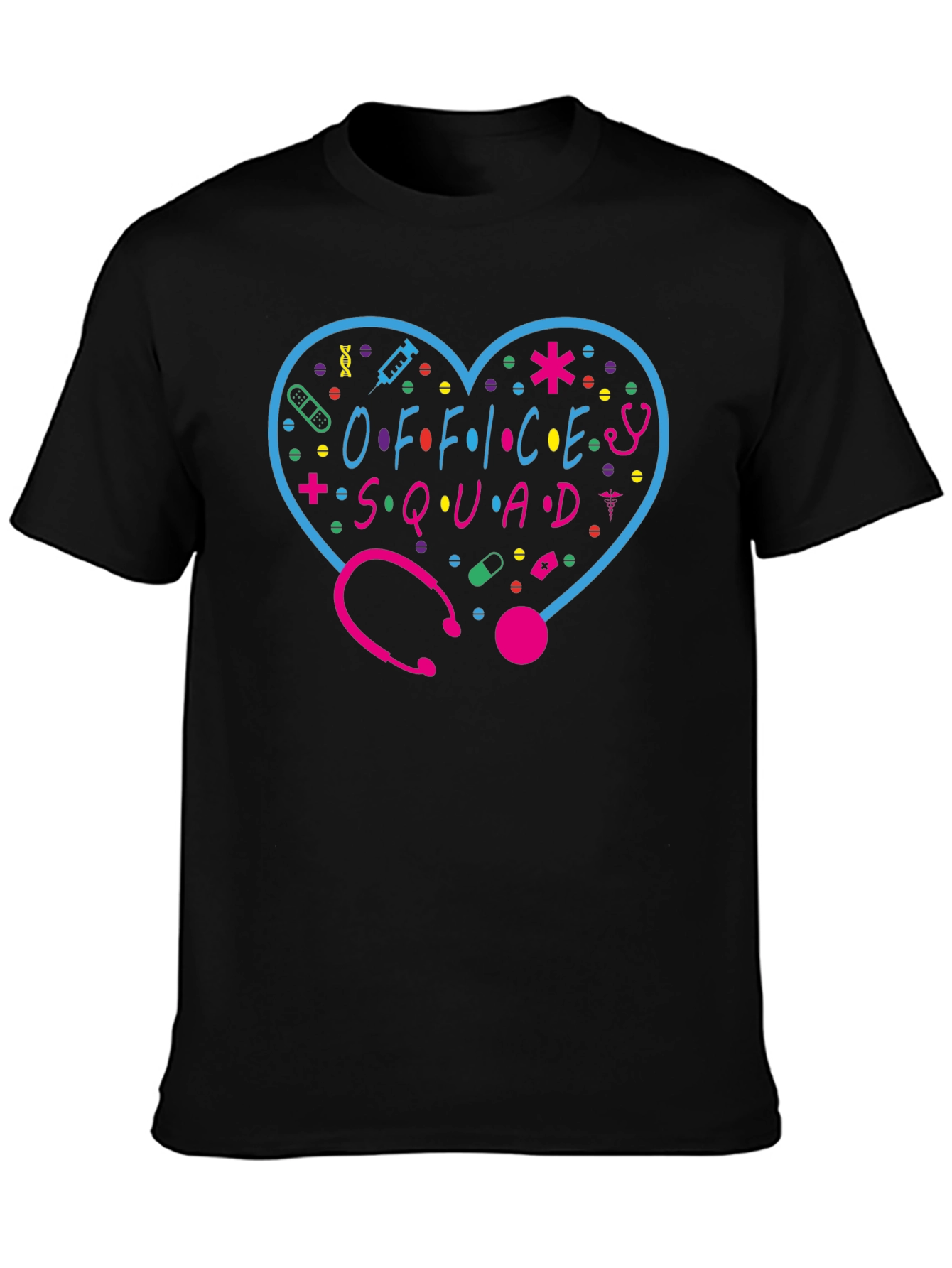 Office Squad T-Shirt - Medical Team Apparel