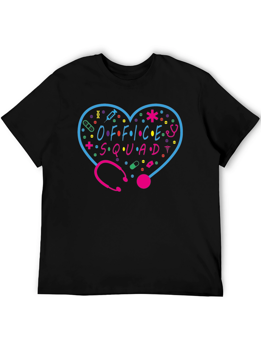 Office Squad T-Shirt - Medical Team Apparel