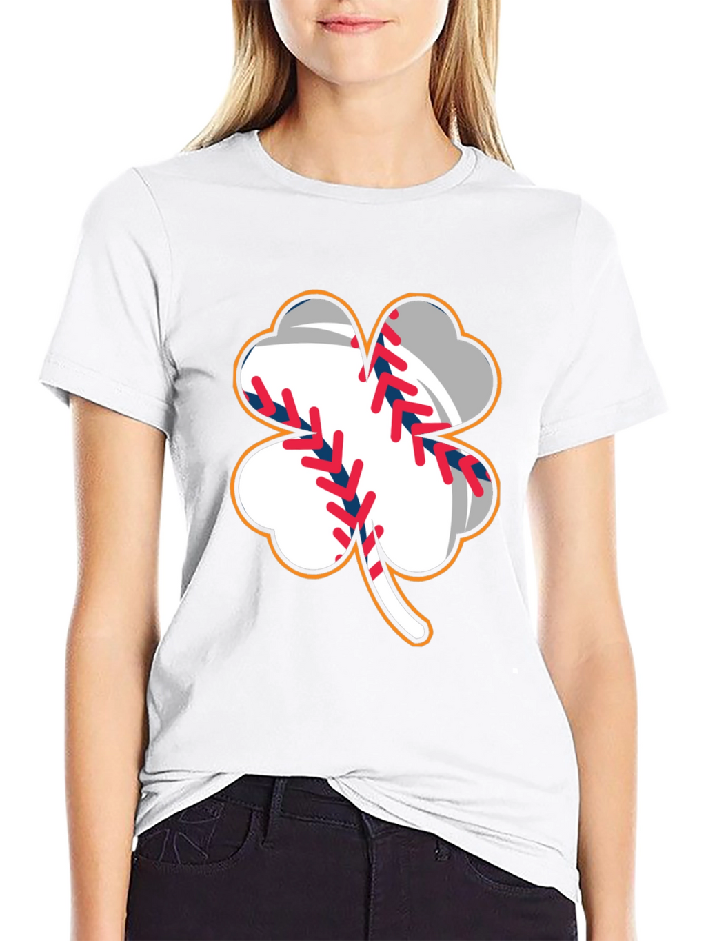Baseball Shamrock T-Shirt St. Patricks Day