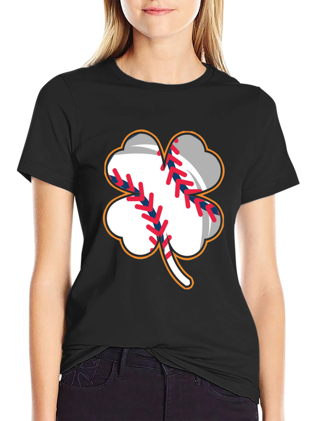 Baseball Shamrock T-Shirt St. Patricks Day