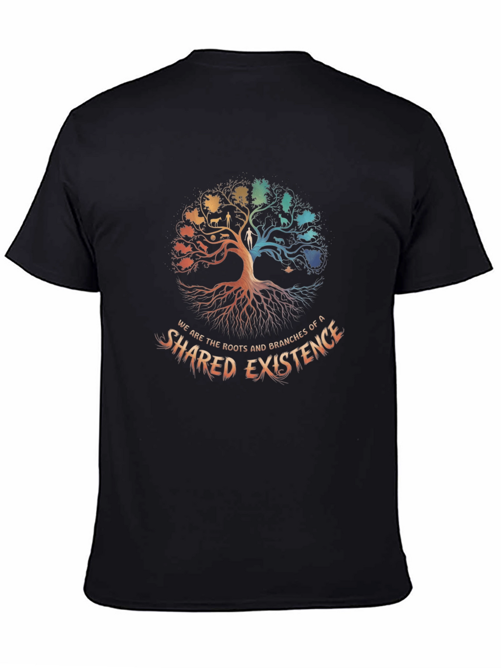 Shared Existence Tree Graphic T-Shirt