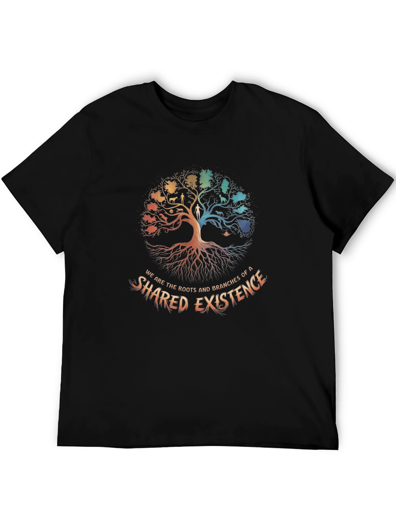 Shared Existence Tree Graphic T-Shirt
