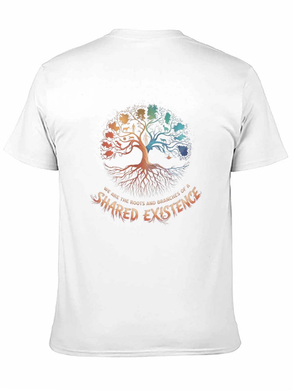 Shared Existence Tree Graphic T-Shirt