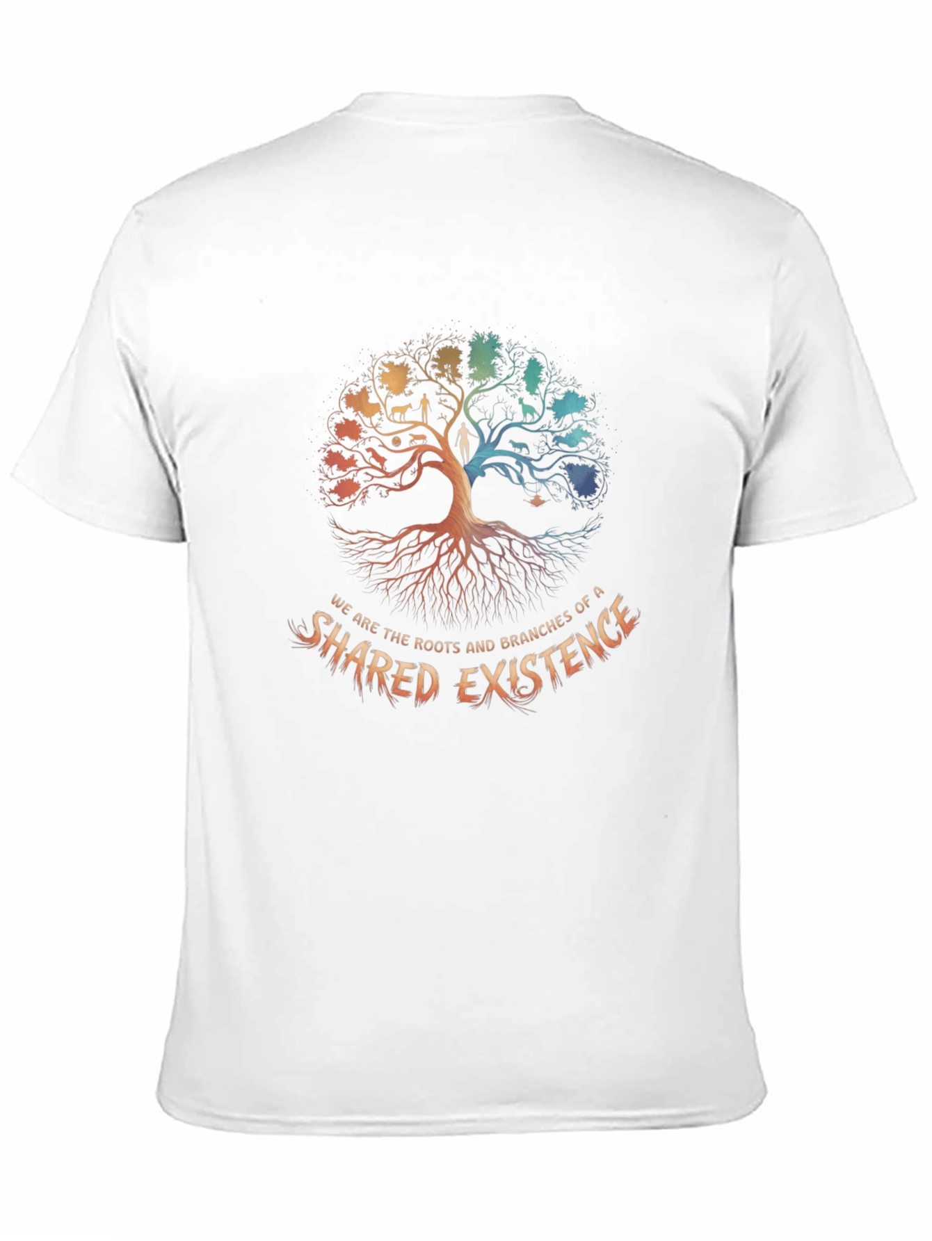 Shared Existence Tree Graphic T-Shirt